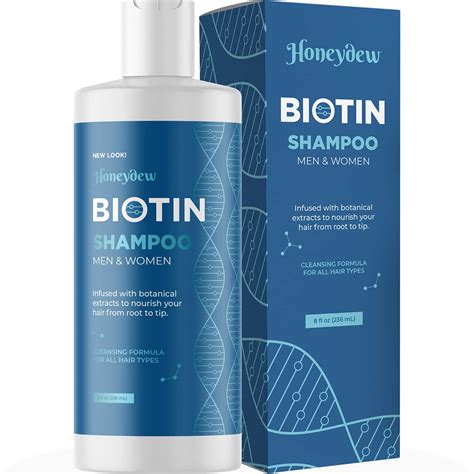 Biotin Hair Shampoo for Thinning Hair - Volumizing Biotin Shampoo for ...