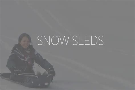 Best Snow Sleds for Adults and Kids - Sport Consumer