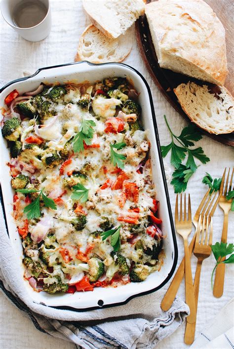 Cheesy Chicken and Veggie Bake | Bev Cooks