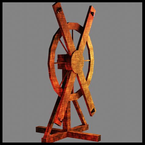 ArtStation - Breaking Wheel (B) Torture Device