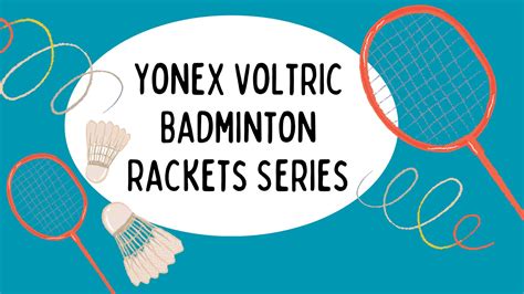 Yonex Voltric Series - Heavy Head Badminton Rackets