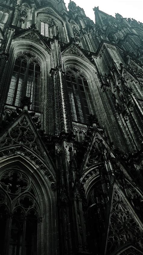 Gothic Cathedral, building, cathedral, dark, germany, gothic, old, HD phone wallpaper | Peakpx