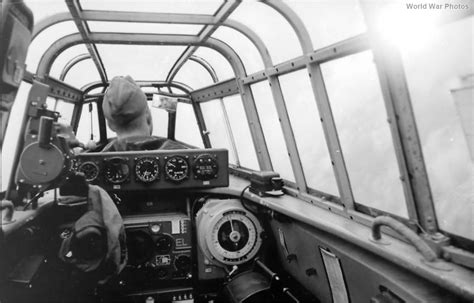 Messerschmitt Me 110 cockpit | World War Photos