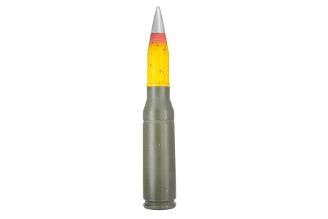 25mm SAPHEI Dummy Round Bushmaster M242 Fired by The Bradley Fighting ...