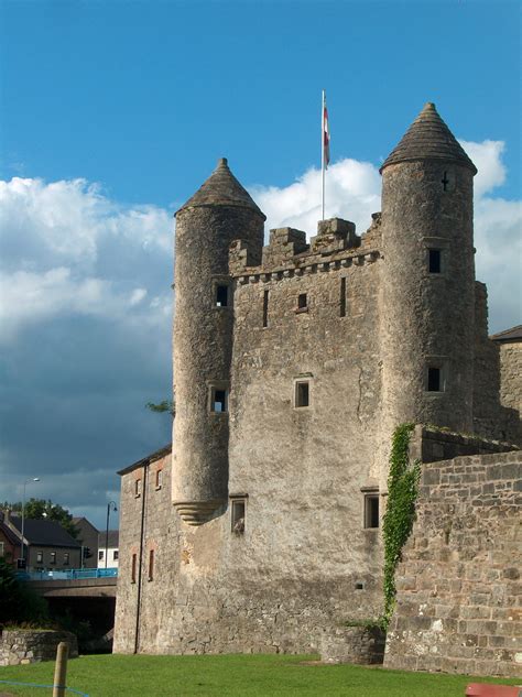 Enniskillen Castle beside the River Erne in County Fermanagh,