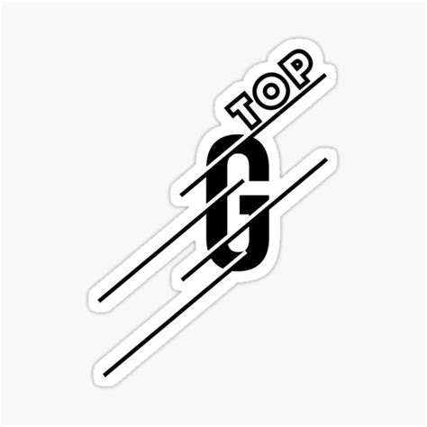 "Top G, Big G, The Top G, Blue" Sticker for Sale by MagnifyIdeas ...