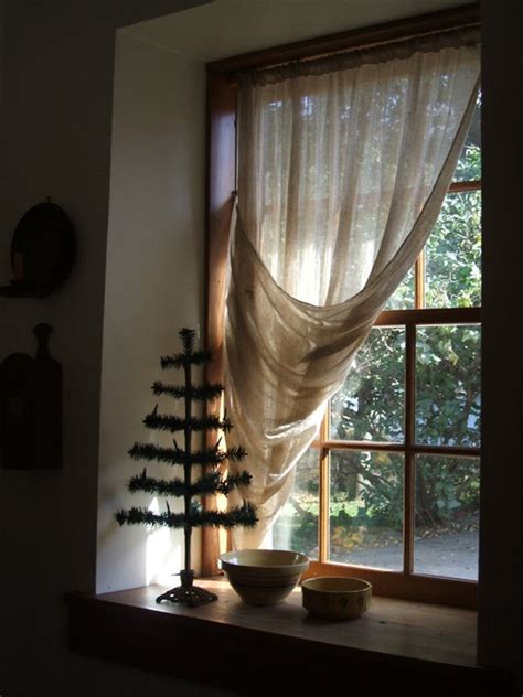 Tobacco Cloth Curtains – Cottage House Primitives