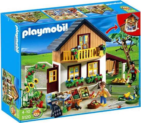 Playmobil Farm House with Market Set 5120 - ToyWiz