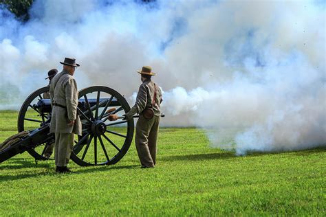 Civil War Cannon Firing Photograph by Doug Camara - Pixels