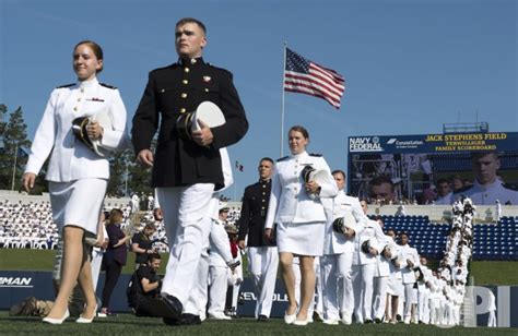 Photo: U.S. Naval Academy Graduation in Annapolis, Maryland ...