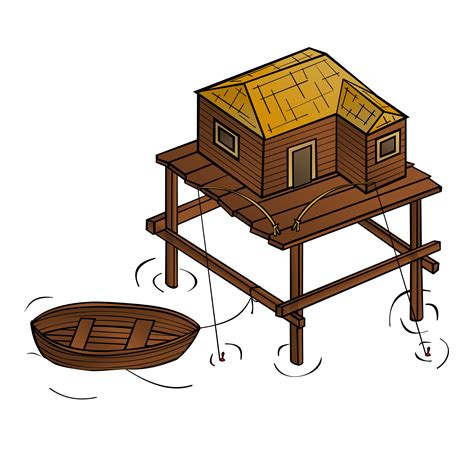 Clipart - RPG map symbols: Fishery