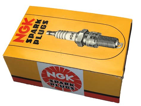 NGK Spark Plugs (B9HS) For Motorcycle - Vintage Box of 10 | B9HS | BMI Karts And Parts