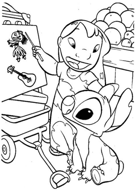 20 free printable stitch coloring pages everfreecoloringcom - get this free stitch coloring ...