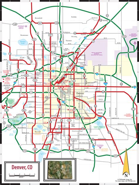 Denver Road Map