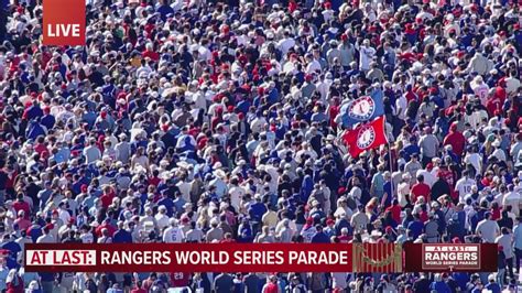 WATCH: Texas Rangers World Series parade | newswest9.com