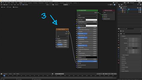 Blender Shortcut for adding Mapping Node and Texture Coordinate Node