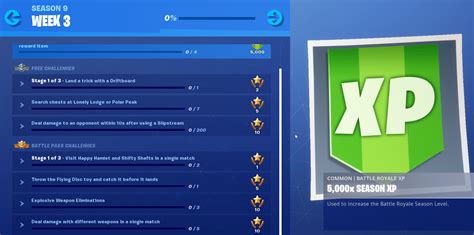 Fortnite Season 9, Week 3 Challenges Cheat Sheet | GameGuideHQ