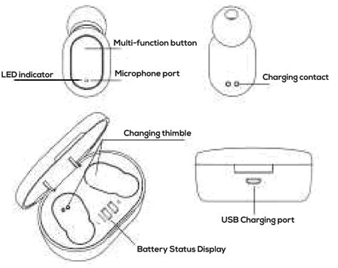 Logicbus TW5 True Wireless Headset User Guide