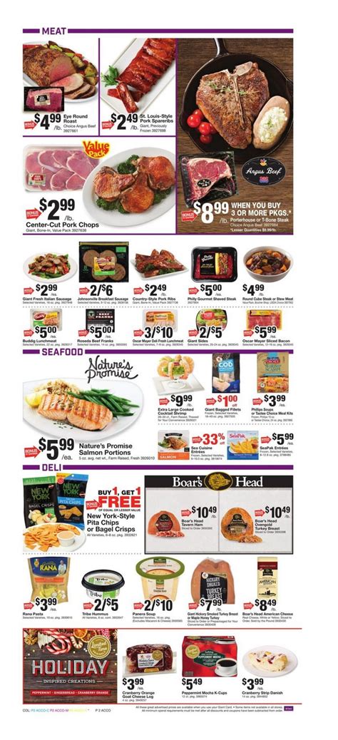 Giant Food Weekly Circular Nov 08 – Nov 14, 2019