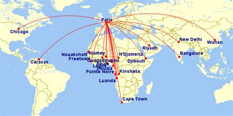 The Hub: Routes and Fleet for Air France - Travel Codex