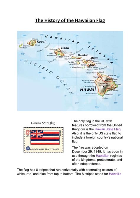 The History of the Hawaiian Flag - DocsLib