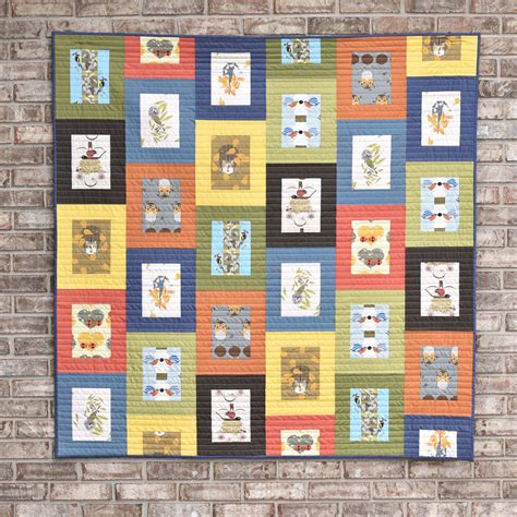 Gallery {a Charley Harper quilt and tutorial!} — Material Girl Quilts