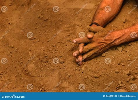 Hands of Kushti Wrestler on daily Trainining in Akhara. Kushti or Pehlwani is Traditional Form ...