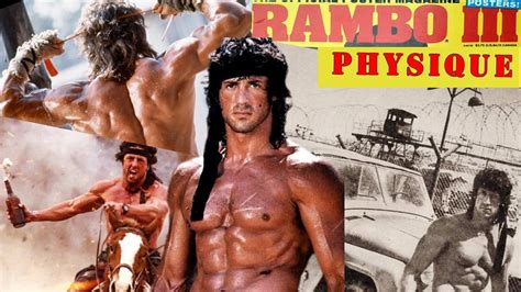 Sylvester Stallone Rambo 3 Body