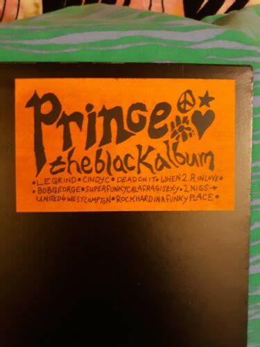 popsike.com - Prince - Black Album Vinyl LP Black Disc Records 1988 An ...