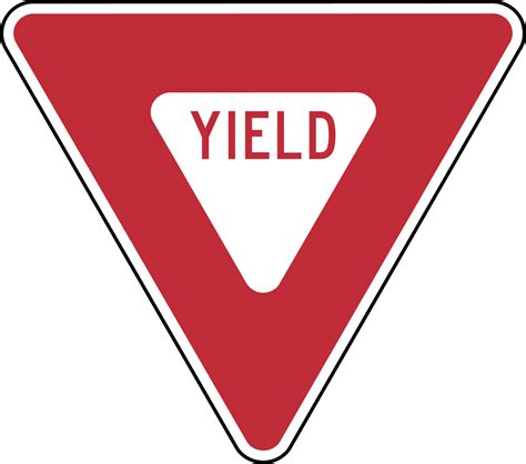 Yield, Color | ClipArt ETC