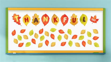 Free Thanksgiving Printable Banner for the Classroom - WeAreTeachers