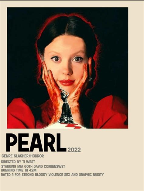 Pearl Movie Poster | Minimalist Indie Film Print