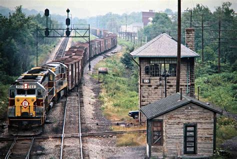 EL, Falconer, New York, 1975 | Railroad photography, Scenic railroads, Railroad art