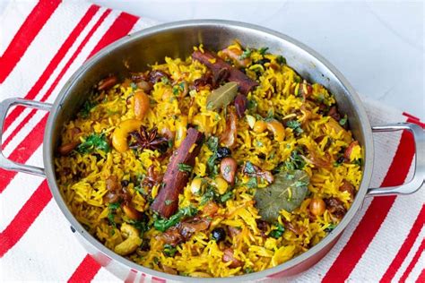 Easy Aromatic Saffron Rice Pilaf in 30 Mins - Veena Azmanov Kitchen