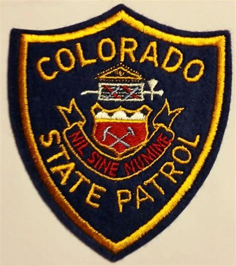 Colorado State Patrol | Badges, Escudo, Policia