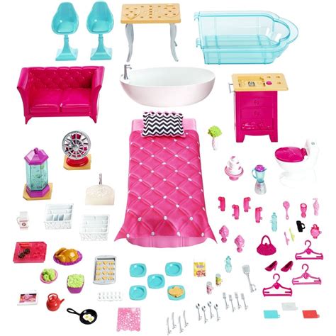 Barbie Dream House Furniture and Accessories, 2015 | Barbie doll ...