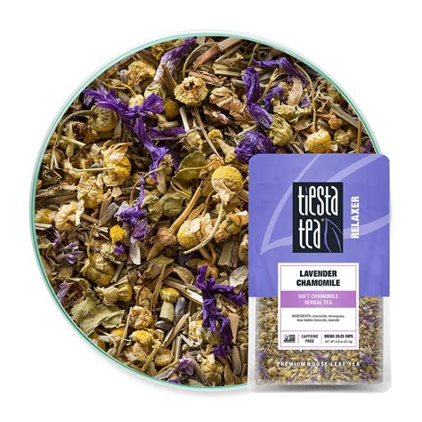 Tiesta Tea - Lavender Chamomile, Loose Leaf Soft Chamomile Herbal Tea ...