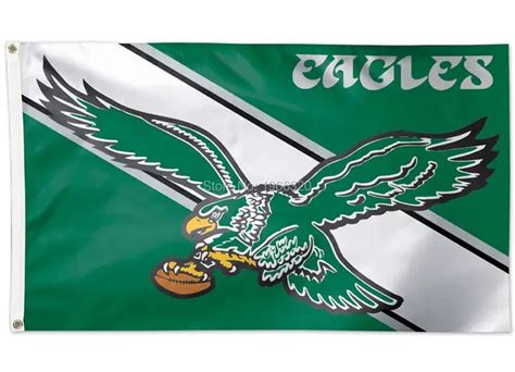 Football Philadelphia Eagles Throwback Vintage Large Outdoor NFL 3ft x ...