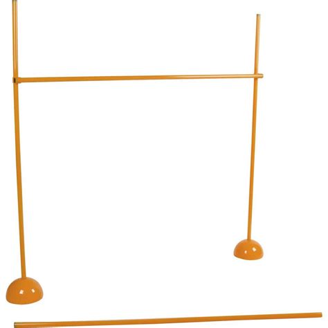 Trademark Innovations Agility Soccer Training Adjustable Hurdles Poles Set HURDLE-SET-OR - The ...