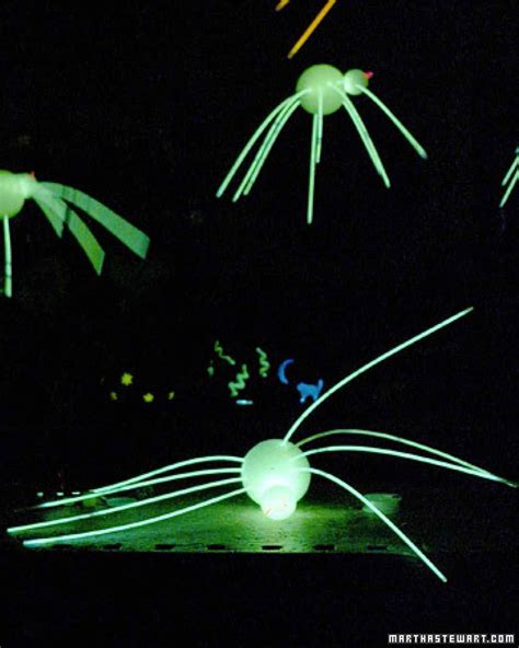 Glow-Stick Spider | Glow sticks, Glow stick ideas, Stick spider