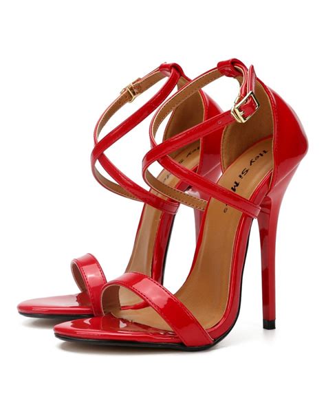 Stylish strappy high-heeled sandals - Super X Studio