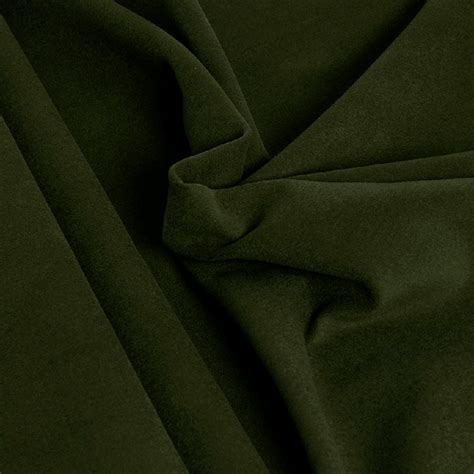 Dark Olive Green Cotton Fabric – Fabrics4Fashion