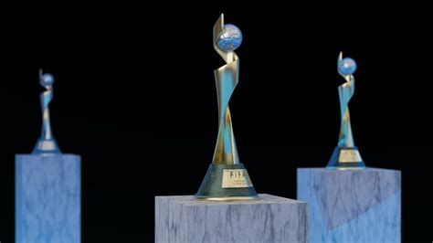 Women's Worldcup Trophy - 3D Model by ShehataDesigns