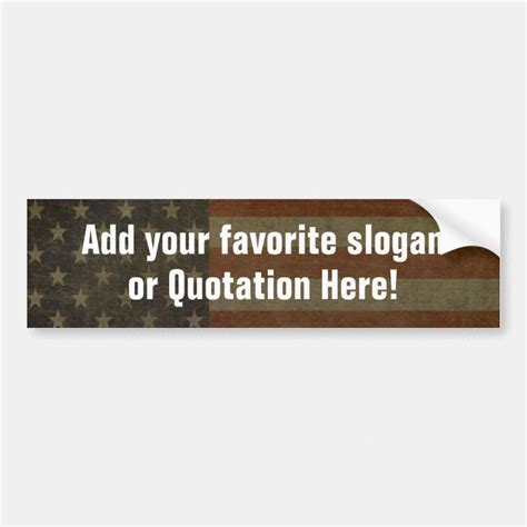 Bumper Sticker Template | Zazzle