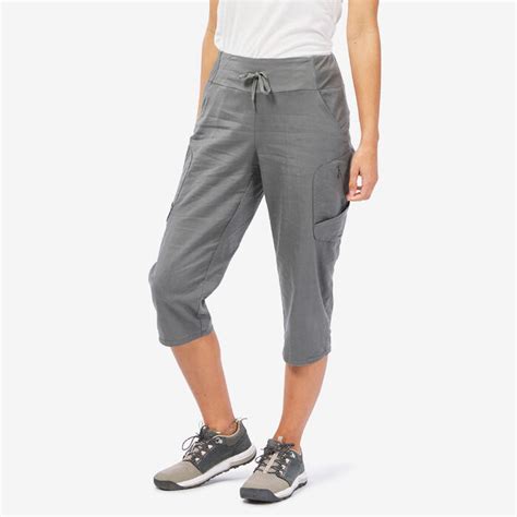 Women's Cropped Hiking Trousers - NH500