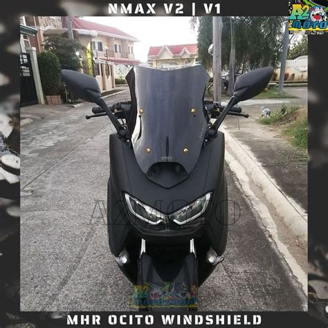 MHR NMAX 2020 2021 Ocito Windshield Visor NMAX V2 accessories | Shopee ...