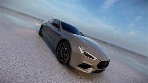 Maserati Ghibli Hybrid 2022 - 3D Model by AlphaGroup