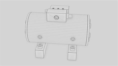 Rotary Actuator free 3D model | CGTrader