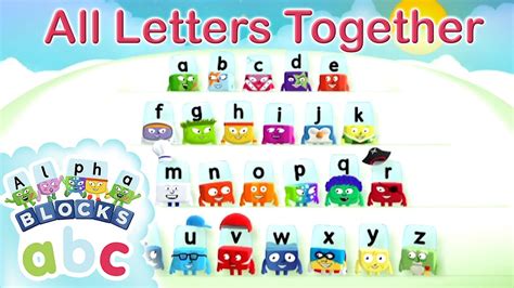 @officialalphablocks - All Letters Together | Alphabet | Phonics - YouTube