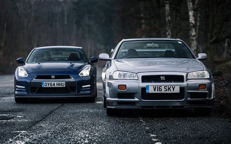 1366x768px, 720P Free download | Nissan R34 Skyline GT R Vs R35 GT R: able Gallery Part 3 ...